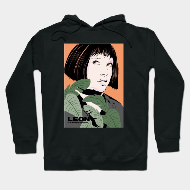 Mathilda Leon the professional art Hoodie by 2ToastDesign